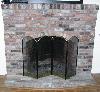 Brick Fireplace